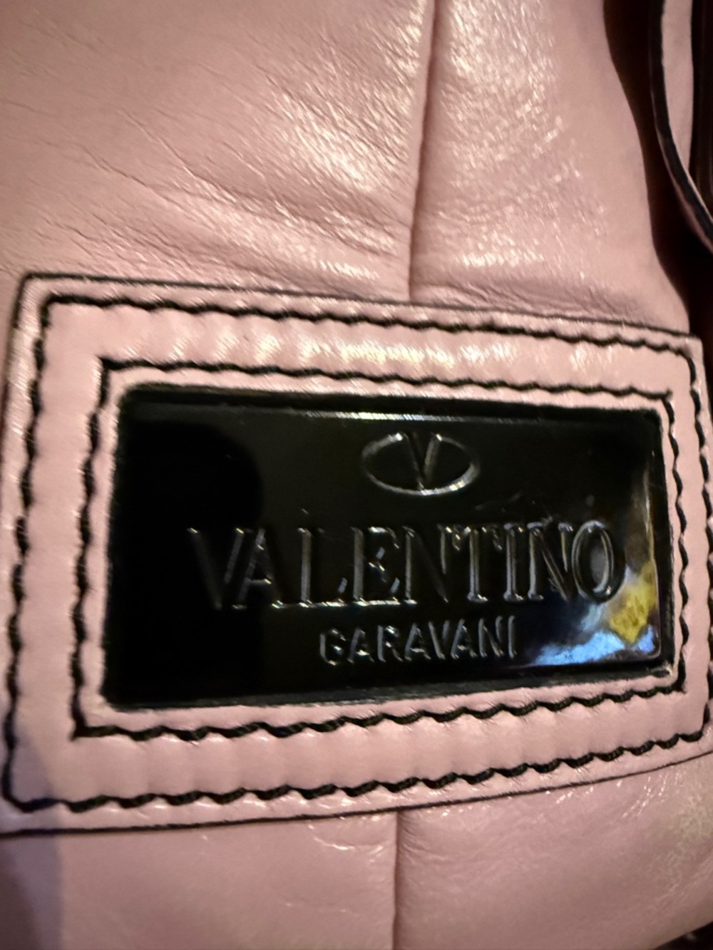 Valentino Petale Rose Dome Satchel preowned - Picture 3 of 16